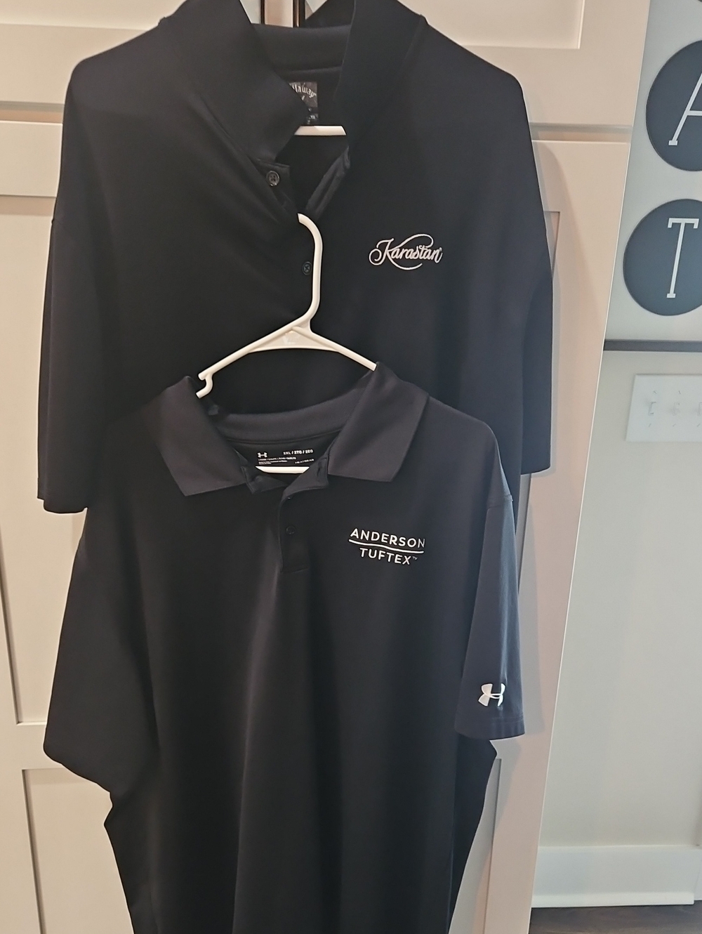 Mens  Black Performance Polo 1 Under armour 2xl - 1 Callaway Xl Both  Like 2xl